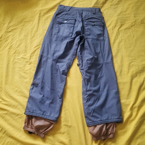 Sessions Ridge Series Gray Snow Snowboad Sport Pants with Recco Reflector - Picture 5 of 12